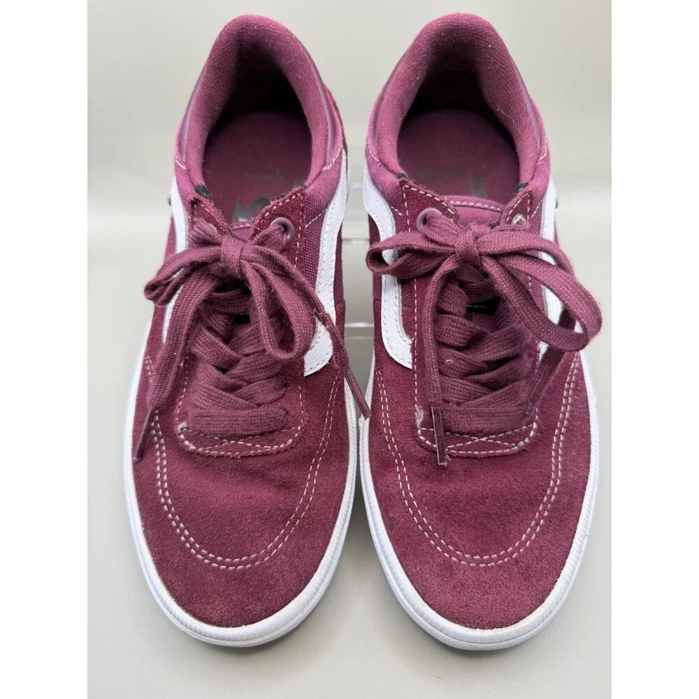 Vans Gilbert Crockett Pro Youth Mens Size 4 Burgundy Suede Skate Sneakers